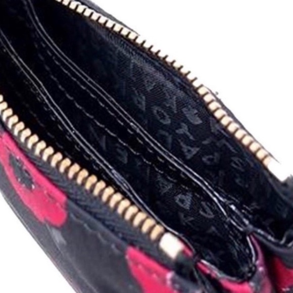 Kate Spade New York Natasha Wilson Poppy Zip Mini Card Case Wallet - Picture 7 of 8